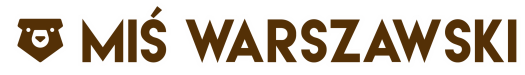 Miś Warszawski logo+napis